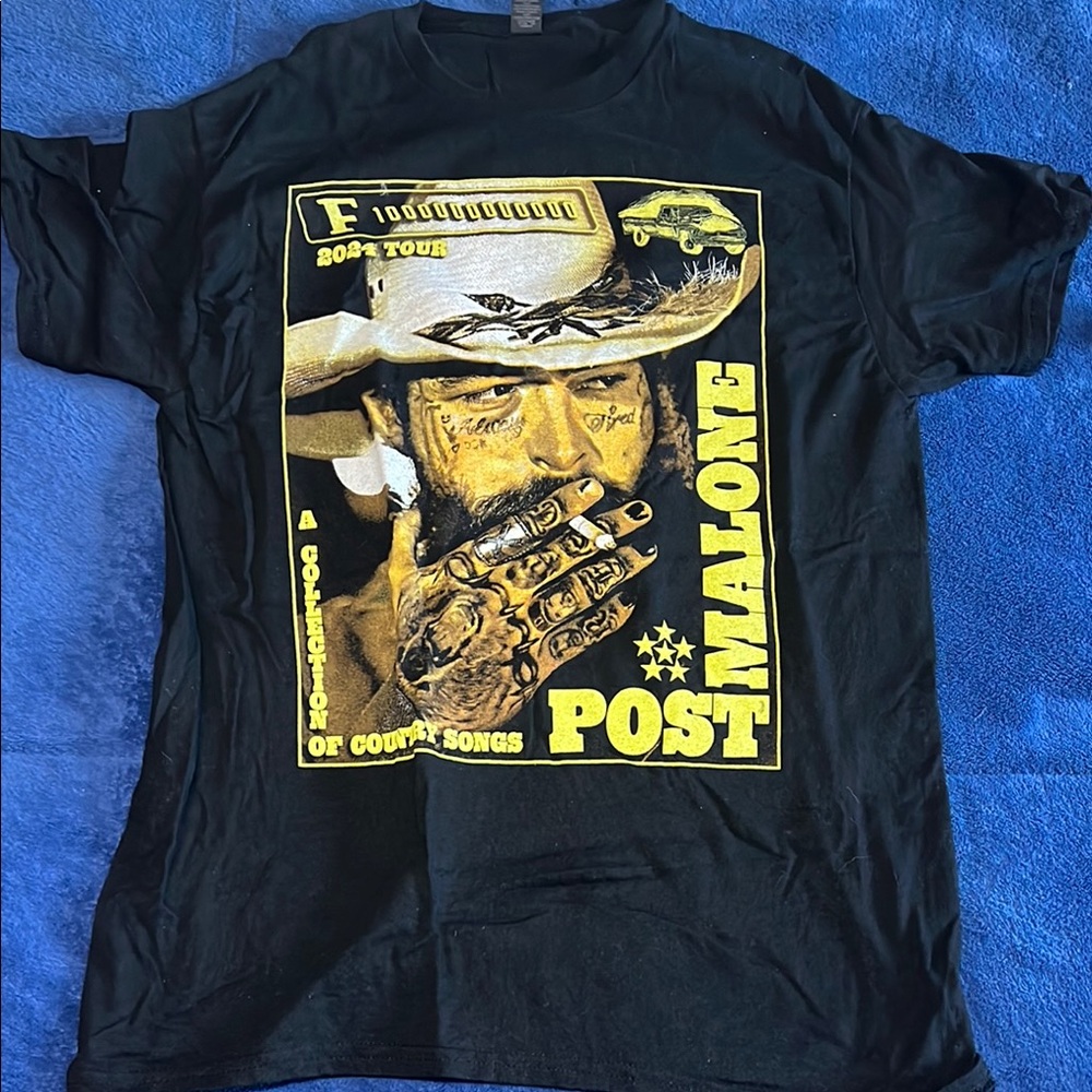 NWOT Post Malone F-1 Trillion Tour 2024 T-Shirt